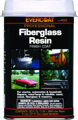 105006 - Pro-Grade Fiberglass Resin 128oz - ITW Evercoat Bodyshop